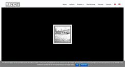 Desktop Screenshot of fattorialefonti.it
